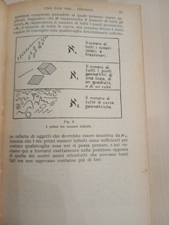 Uno, due, tre... infinito, George Gamow, BMM Mondadori, 1952, molto …