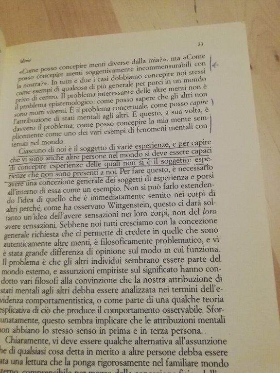 Uno sguardo da nessun luogo, Thomas Nagel, 1988, Il saggiatore