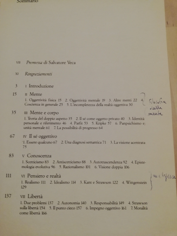 Uno sguardo da nessun luogo, Thomas Nagel, 1988, Il saggiatore