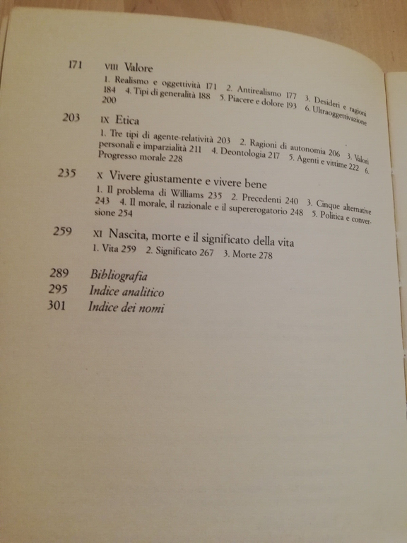 Uno sguardo da nessun luogo, Thomas Nagel, 1988, Il saggiatore