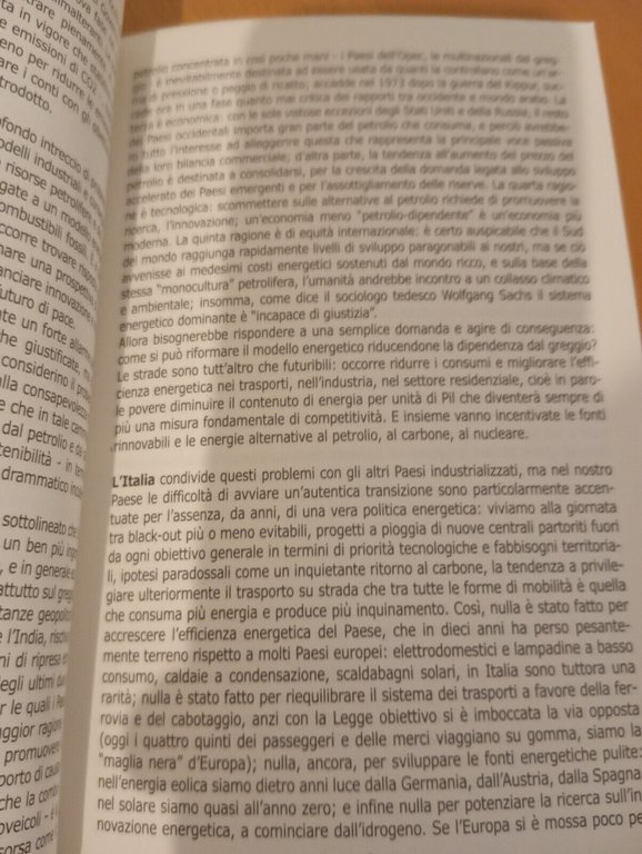 Uscire dal petrolio. Energia e mutamenti climatici, Legambiente, Le Balze, …