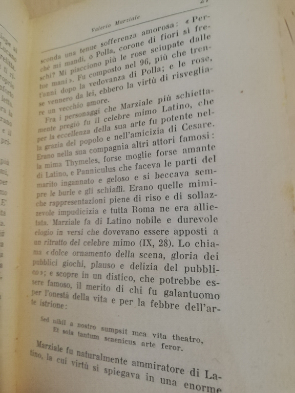 Valerio Marziale, Concetto Marchesi, Bietti, 1940