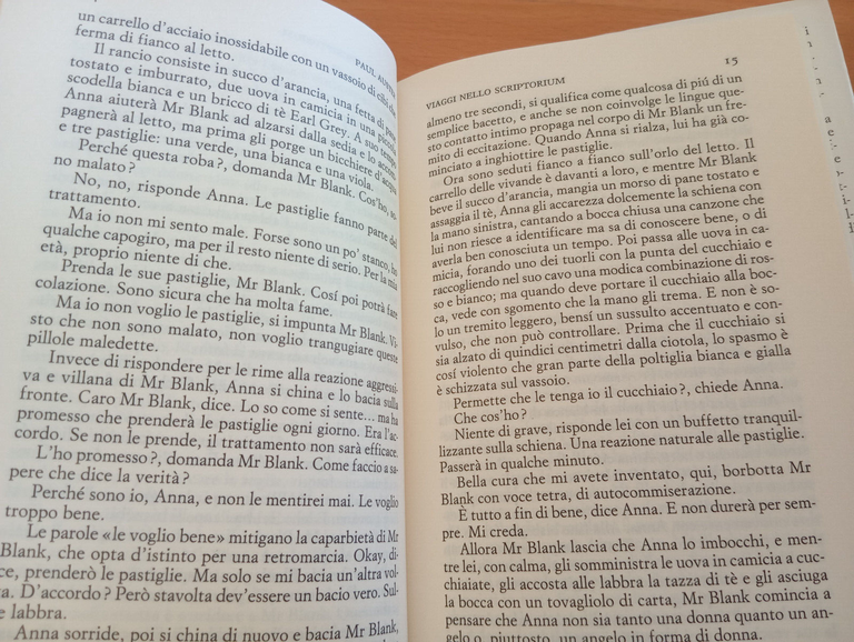 Viaggi nello scriptorium, Paul Auster, Einaudi, 2007 | Immagine Gallery 24