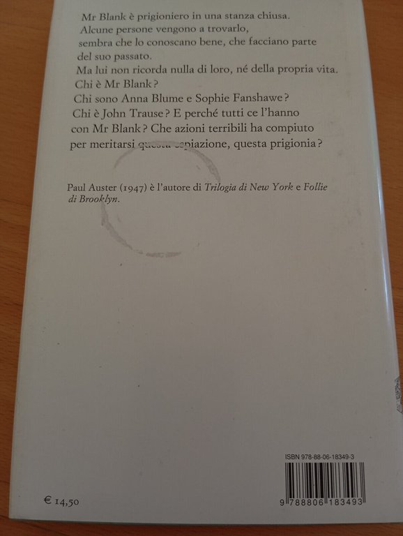 Viaggi nello scriptorium, Paul Auster, Einaudi, 2007