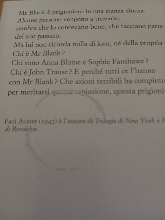 Viaggi nello scriptorium, Paul Auster, Einaudi, 2007