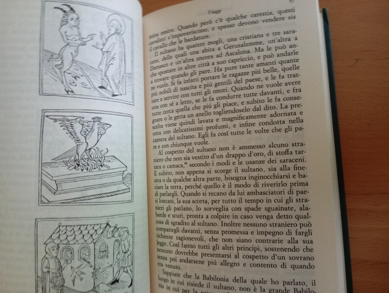 Viaggi ovvero trattato della cose, John Mandeville, Il Saggiatore, 1982 | Immagine Gallery 12