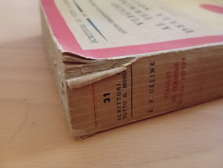 Viaggio al termine della notte, Luis-Ferdinand Celine, 1933, prima edizione