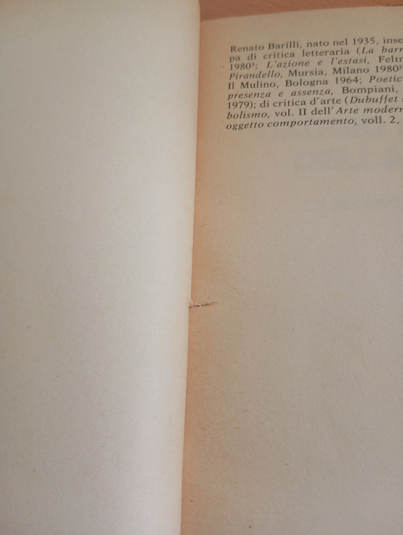 Viaggio al termine della parola, Renato Barilli, Feltrinelli, 1981