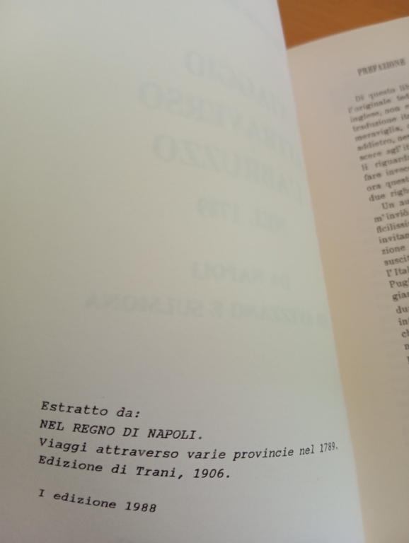 Viaggio in Abruzzo nel 1789, C.U. De Salis Marschlins, Adelmo … | Immagine Gallery 7