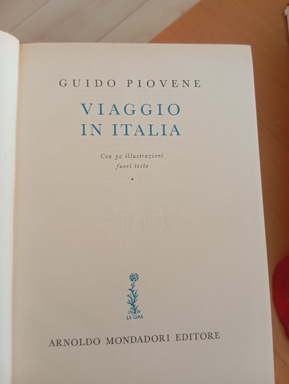 Viaggio in Italia, Guido Piovene, Mondadori, 1959