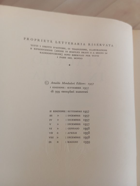 Viaggio in Italia, Guido Piovene, Mondadori, 1959