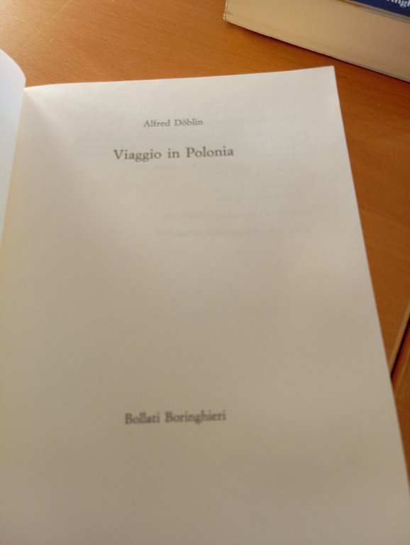 Viaggio in Polonia, Aldred Doblin, Bollati Boringhieri, 1968, LEGGI SOTTO