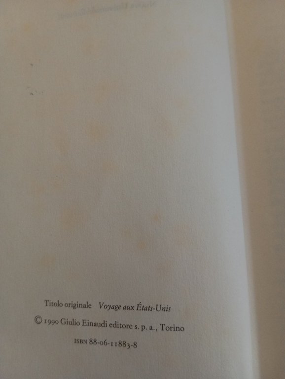 Viaggio negli Stati Uniti, Alexis De Tocqueville, Einaudi NUE, 1990 | Immagine Gallery 14