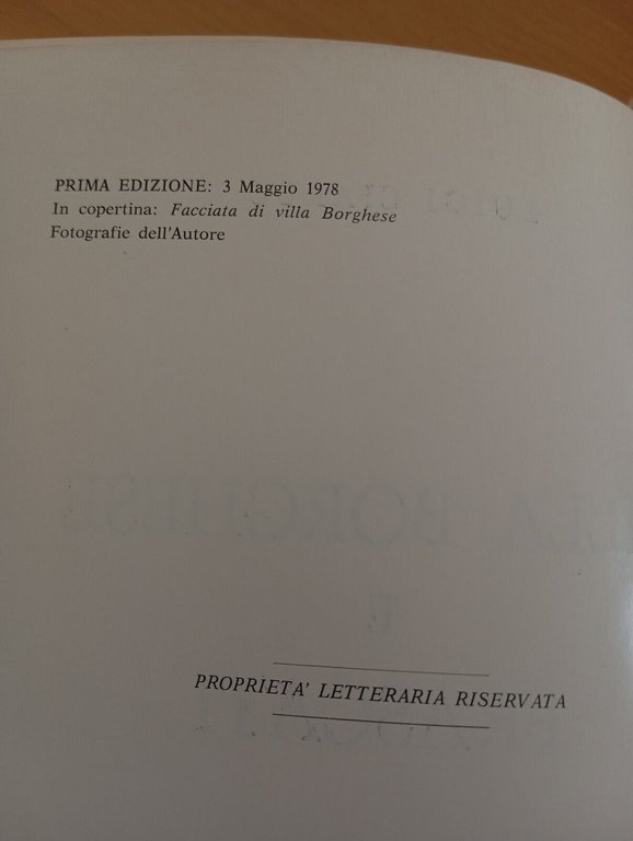 Villa Borghese e Frascati, Luigi Ciarlo, Edizione "Lazio ieri e …