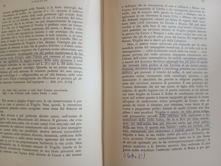 Virgilio, Ettore Paratore, Sansoni, 1961 | Immagine Gallery 19