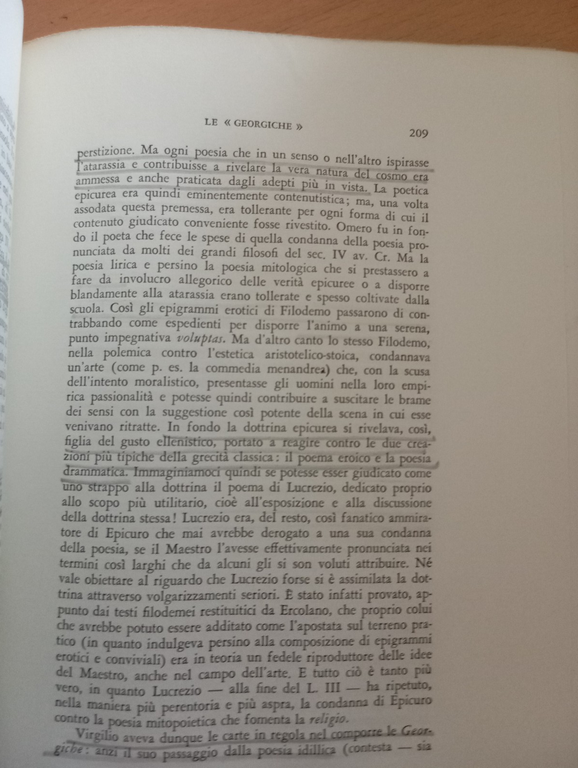 Virgilio, Ettore Paratore, Sansoni, 1961, sottolineato | Immagine Gallery 9