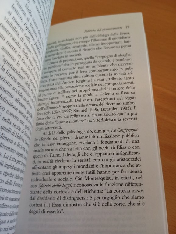 Visibilità e riconoscimento, per una teoria dei media, G. Scurti, …