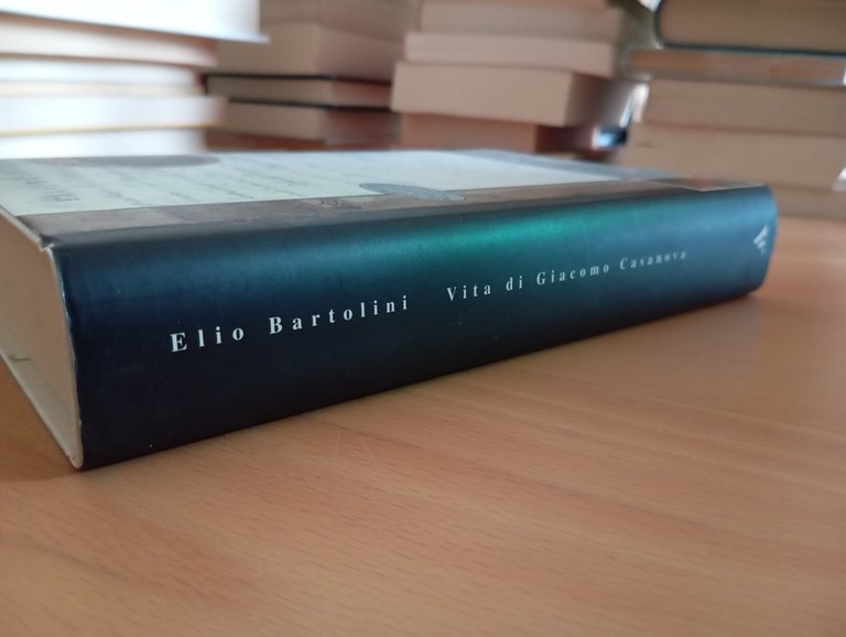 Vita di Giacomo Casanova, Elio Bartolini, Mondadori, 1998