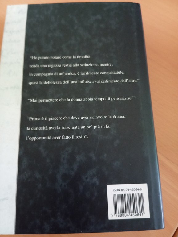 Vita di Giacomo Casanova, Elio Bartolini, Mondadori, 1998