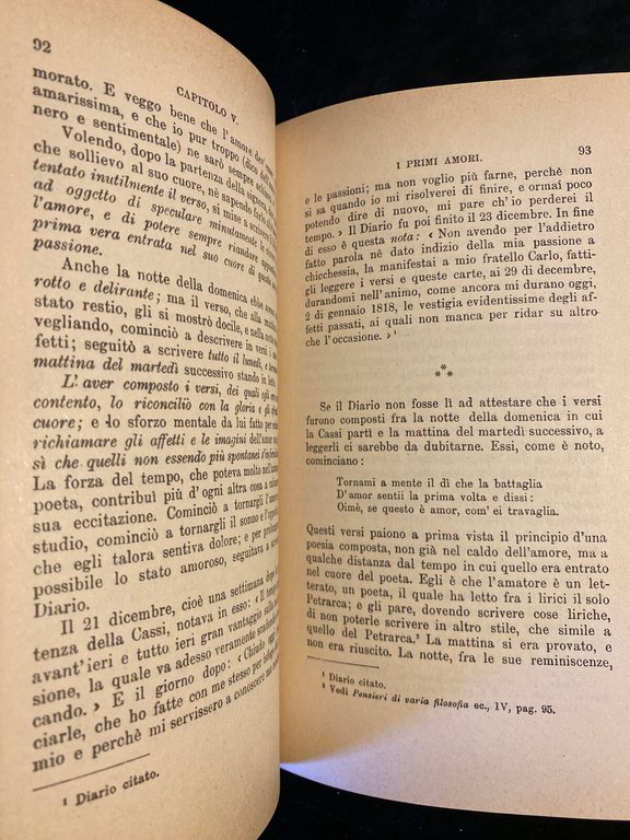 Vita di Giacomo Leopardi, Giuseppe Chiarini, Edizione 1921, Gela Editrice, …