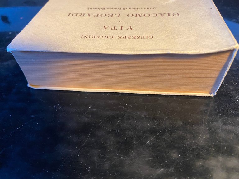 Vita di Giacomo Leopardi, Giuseppe Chiarini, Edizione 1921, Gela Editrice, …