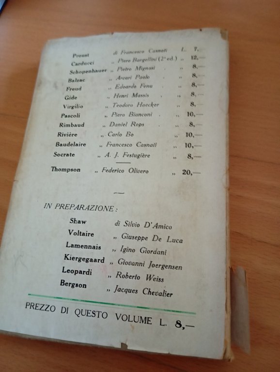 Vita di Leonardo di Gerolamo Calvi, Morcelliana, 1936