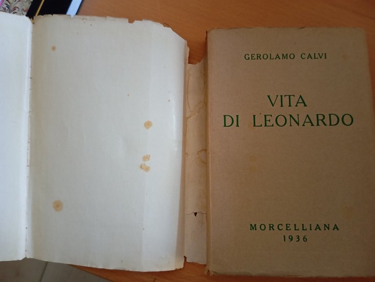 Vita di Leonardo di Gerolamo Calvi, Morcelliana, 1936