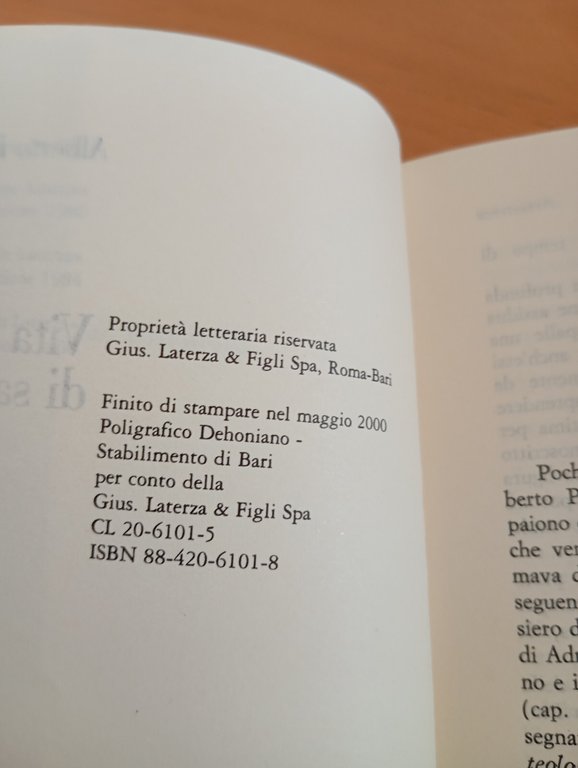 Vita di sant'Agostino, Alberto Pincherle, Laterza, 2000