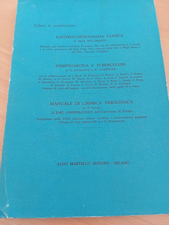 Vitamine ormoni fermenti, Rudolf Abderhalden, Aldo Martello, 1948