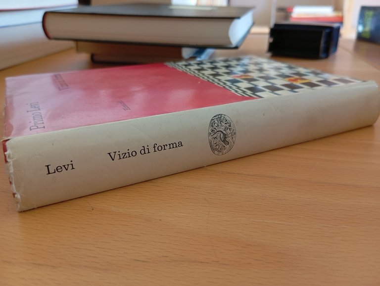 Vizio di forma, Primo Levi, Einaudi, 1971