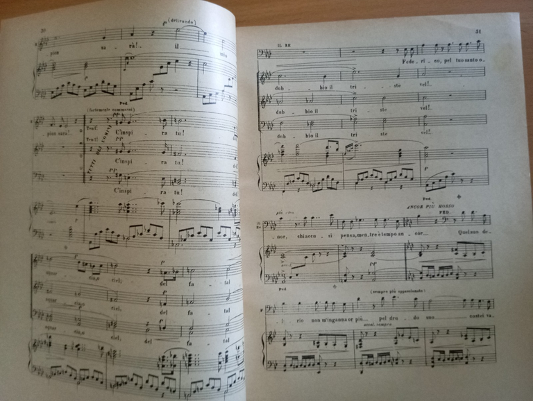 Wagner, Lohengrin, spartito canto e pianoforte, rllegato, Madella, 1913 | Immagine Gallery 8