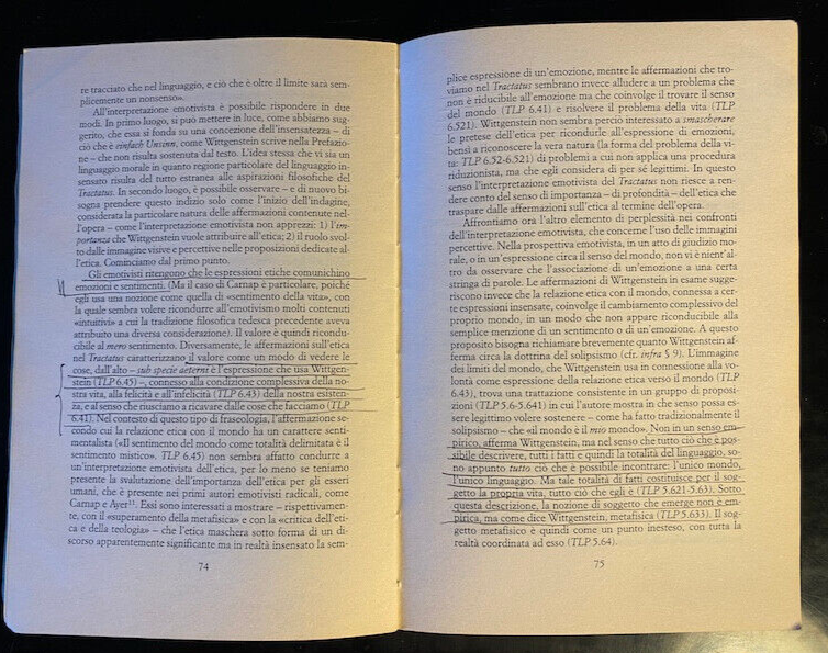 Wittgenstein e l'etica, Piergiorgio Donatelli, 1998, Laterza