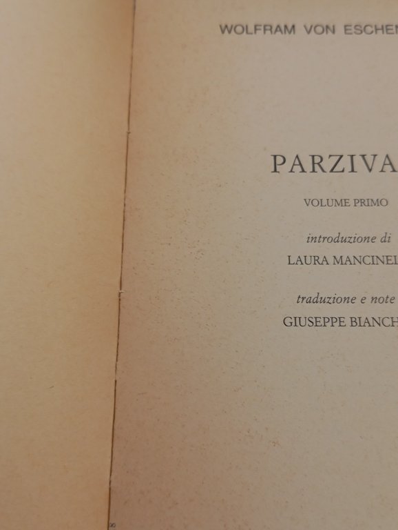 Wolfram von Eschenbach, Parzival, UTET 1981, 2 volumi, Mancinelli | Immagine Gallery 10