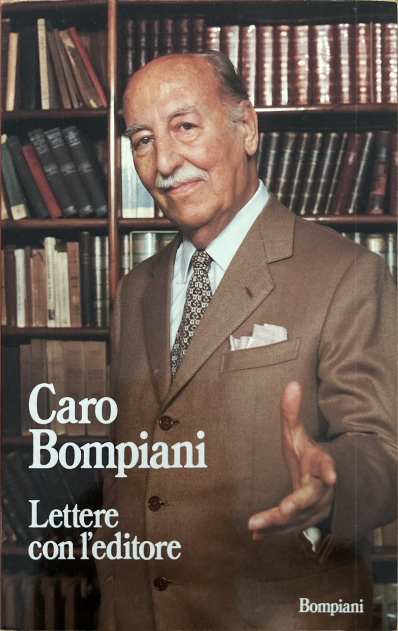 Caro Bompiani. Lettere con l'editore | Immagine principale