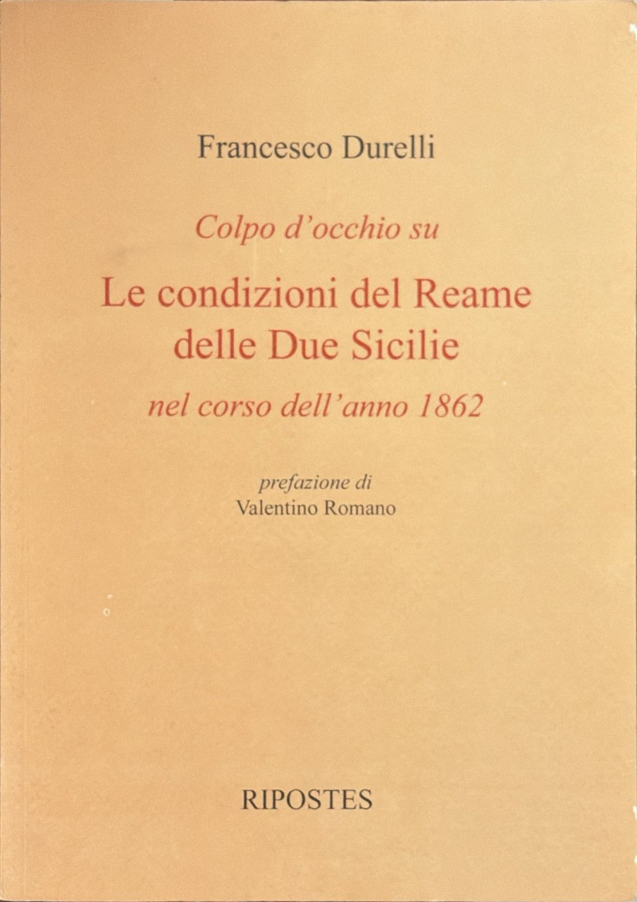 Colpo d'occhio su Le condizioni del Reame delle Due Sicilie … | Immagine principale