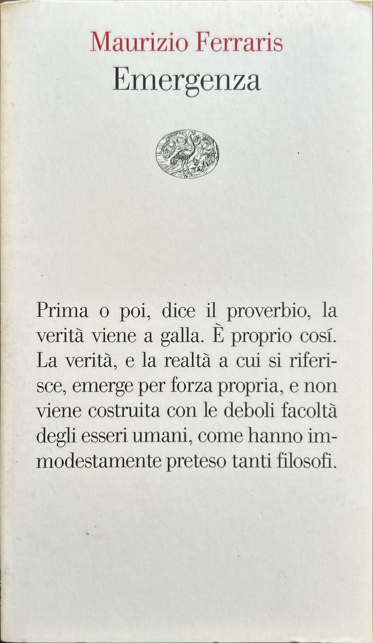 Emergenza | Immagine principale