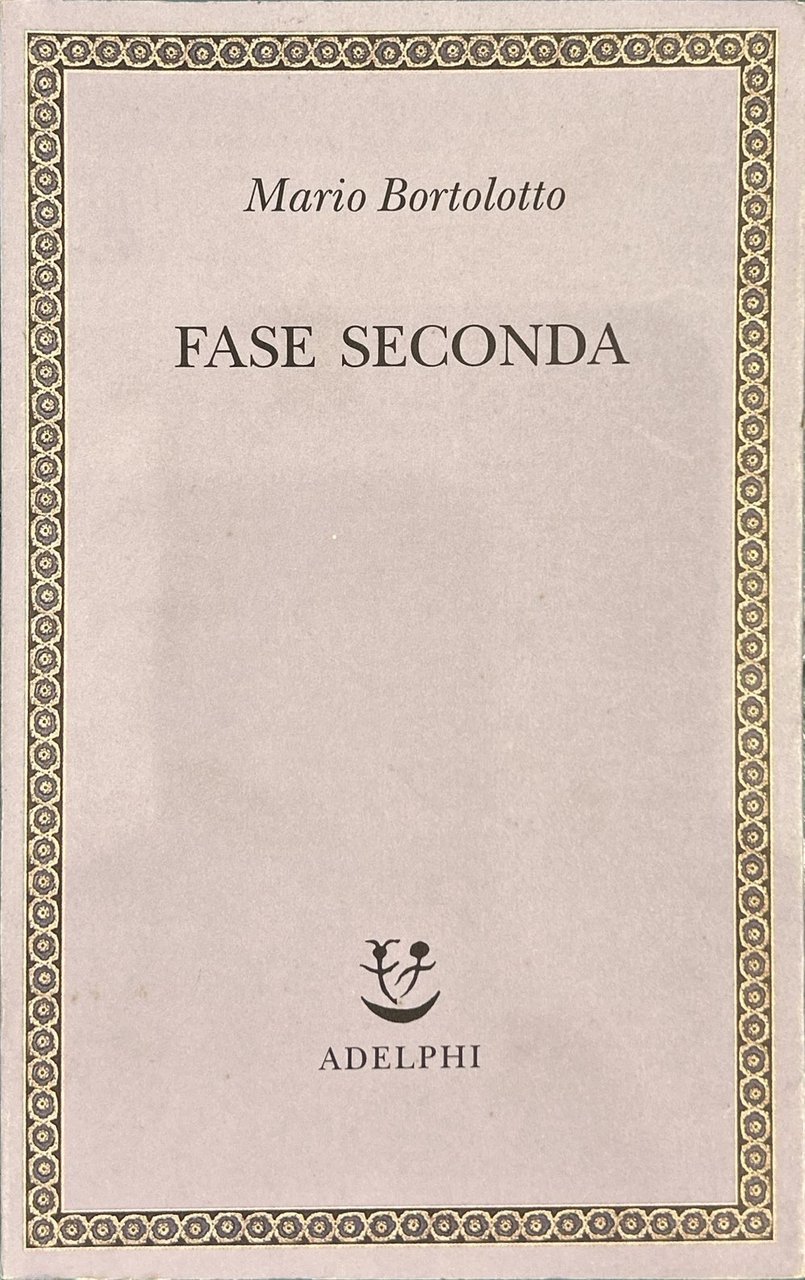 Fase seconda. Studi sulla nuova musica