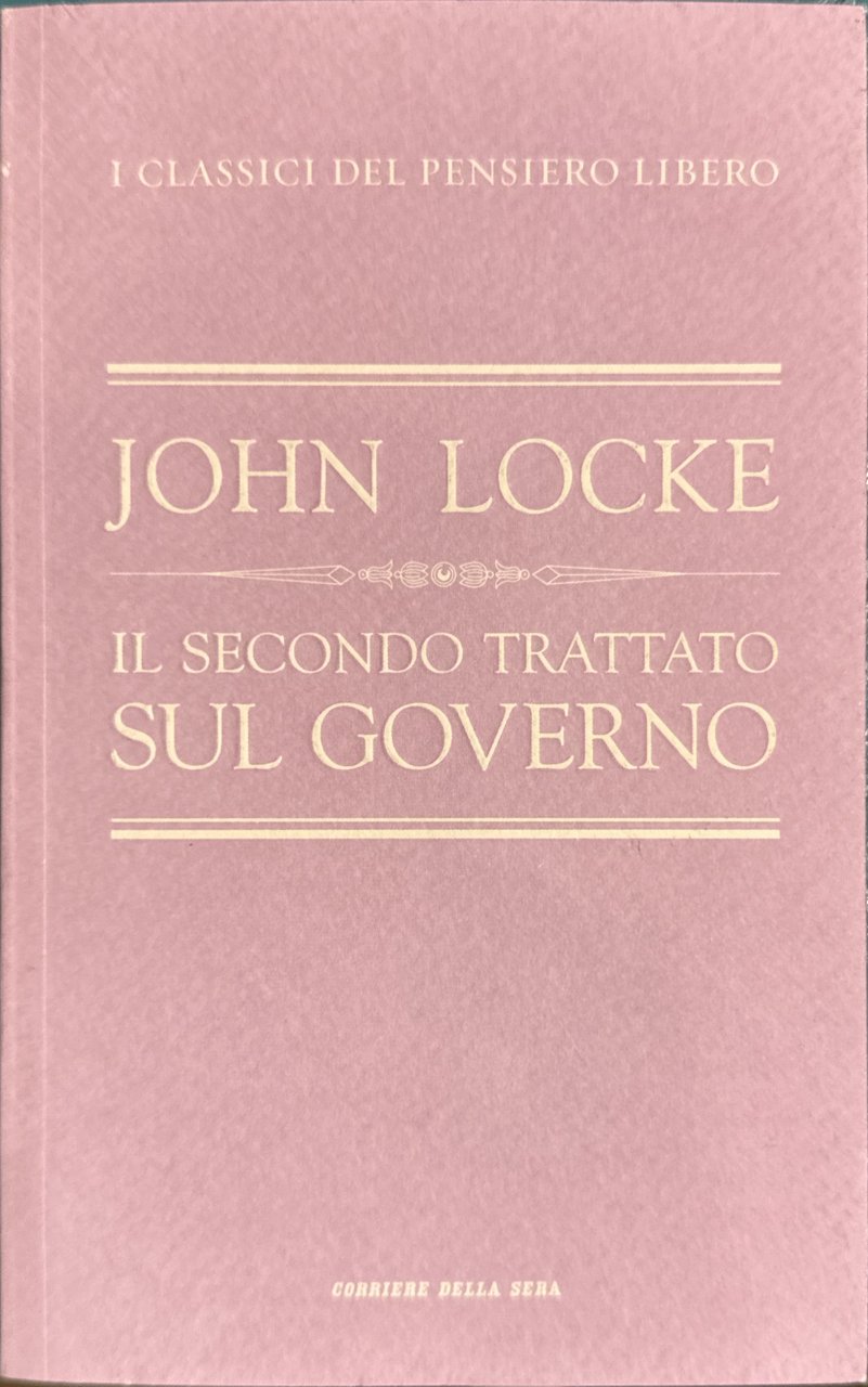 Il secondo trattato sul governo