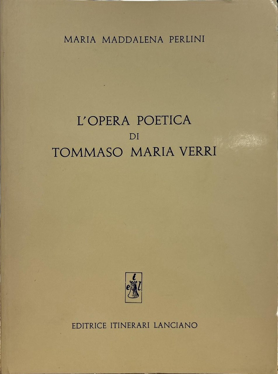 L'opera poetica di Tommaso Maria Verri | Immagine principale