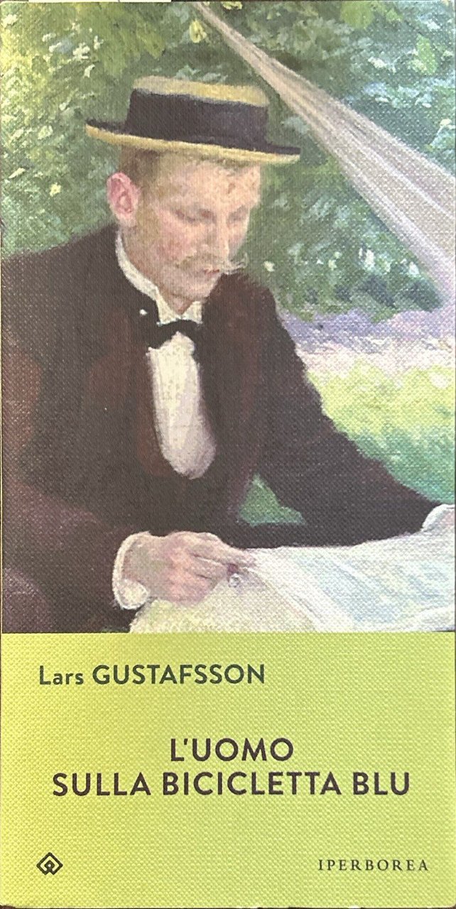 L'uomo sulla bicicletta blu | Immagine principale