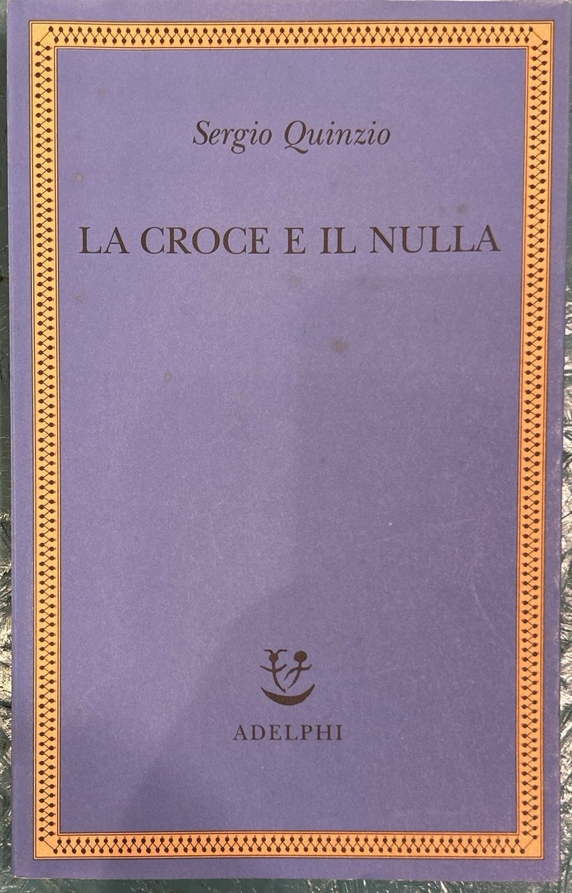 La croce e il nulla