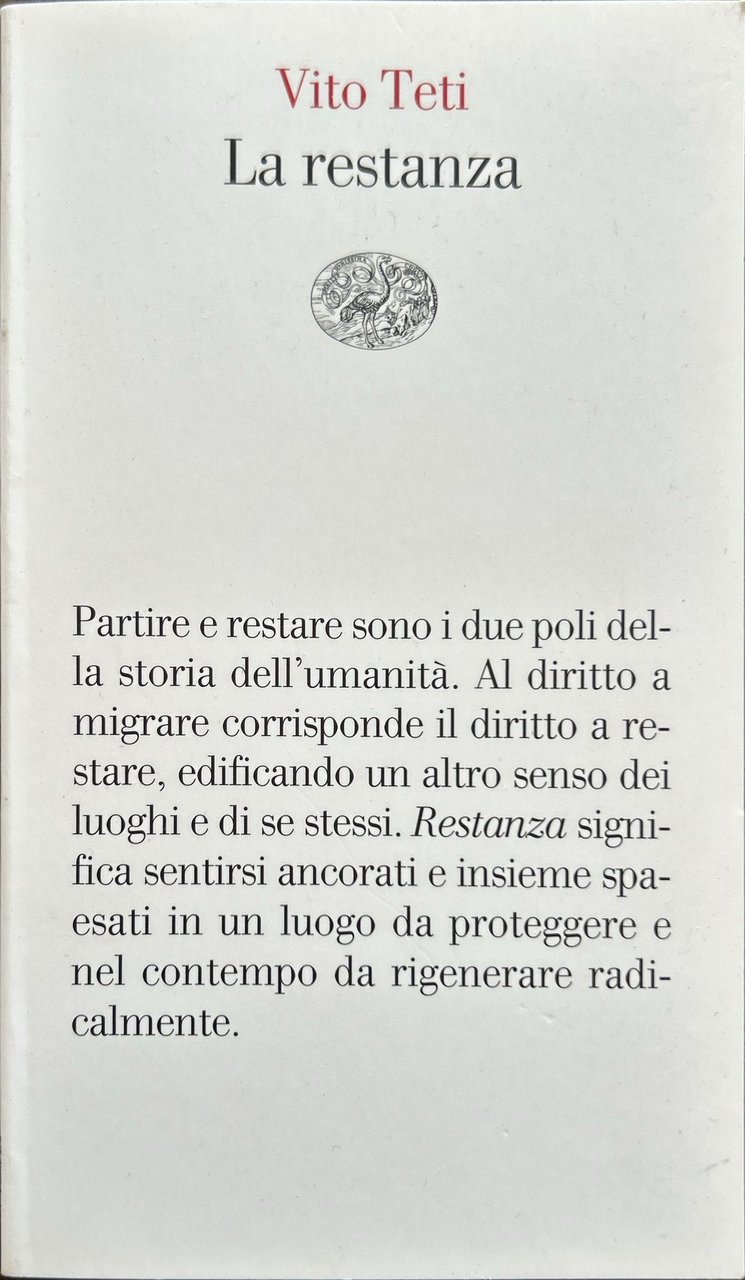 La restanza | Immagine principale