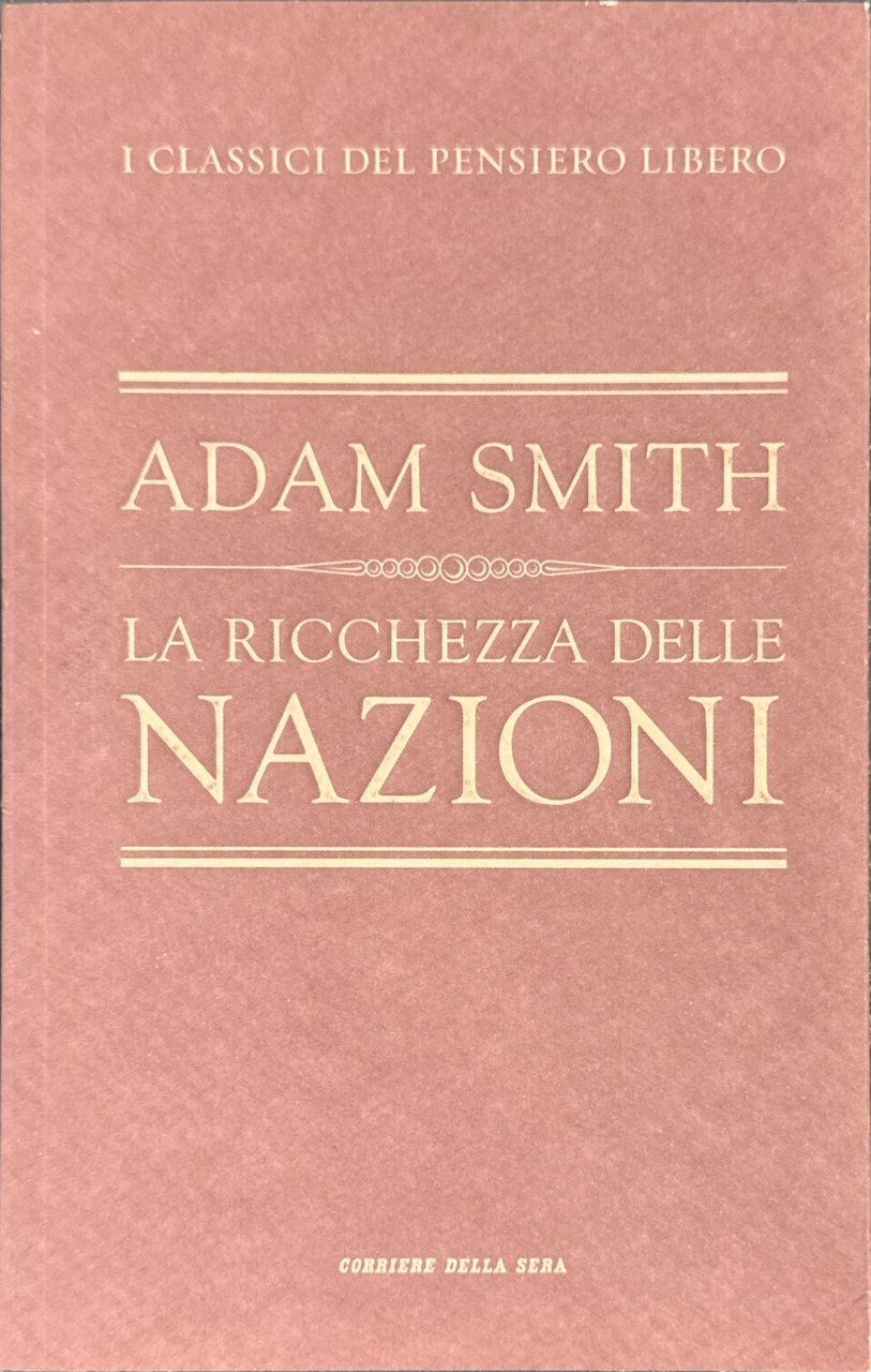 La ricchezza delle nazioni