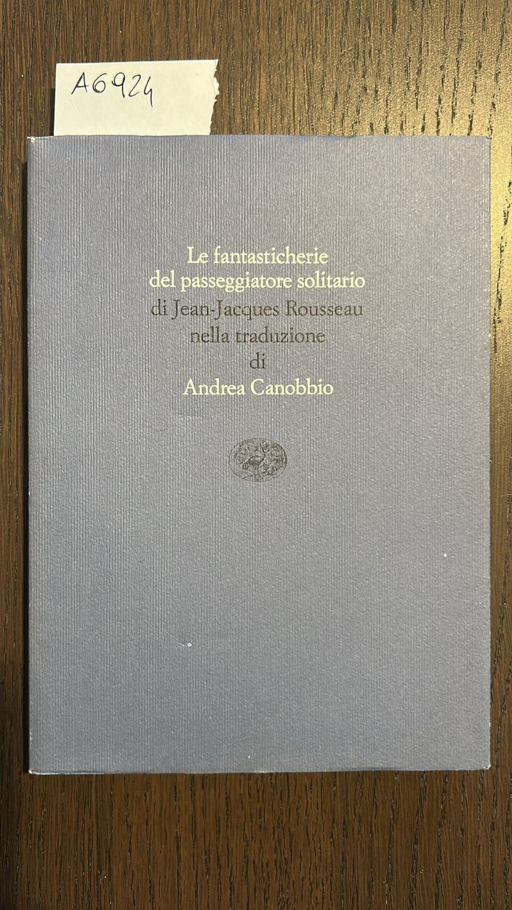 Le fantasticherie del passeggiatore solitario | Immagine principale