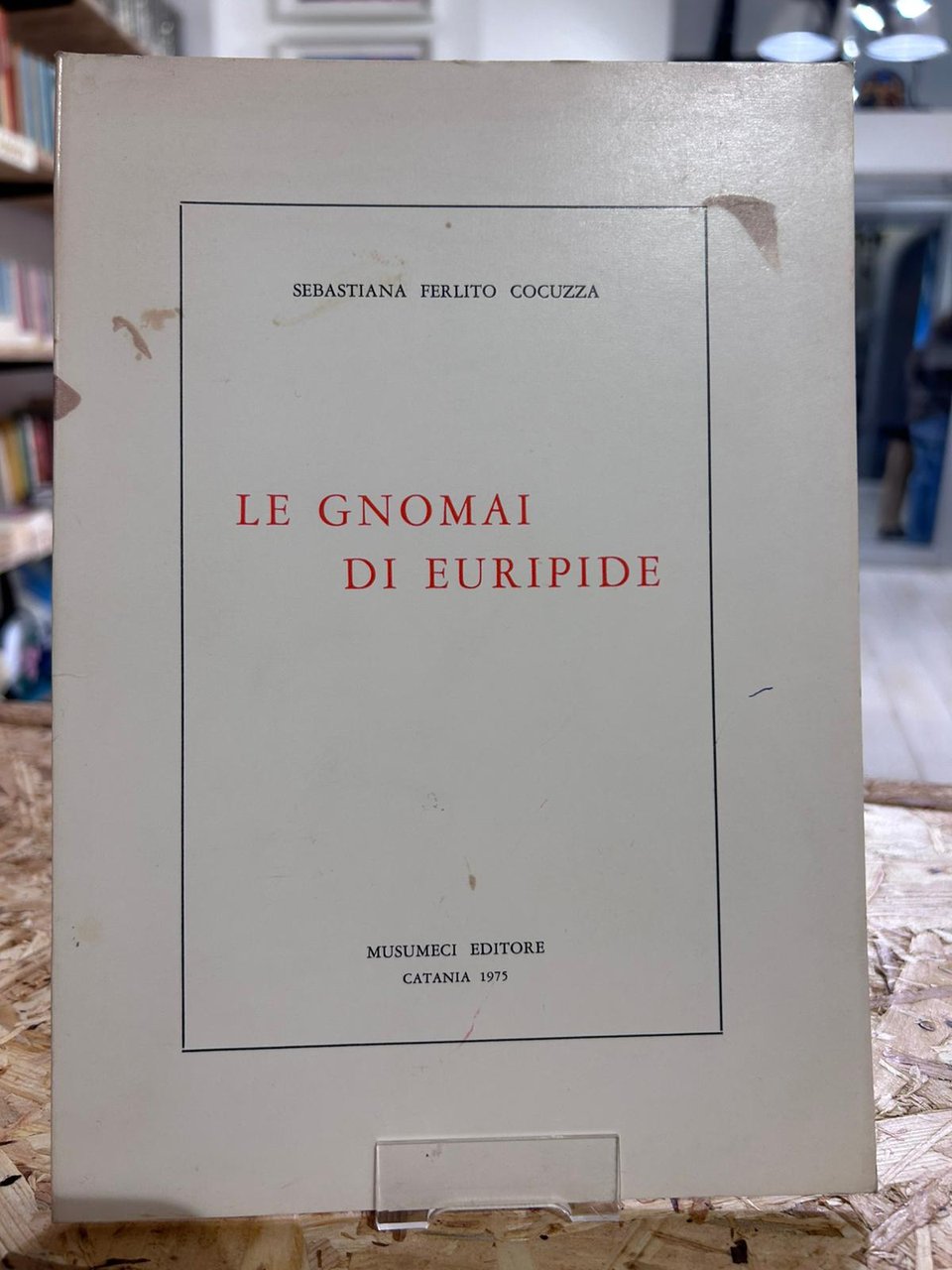 Le gnomai di Euripide | Immagine principale
