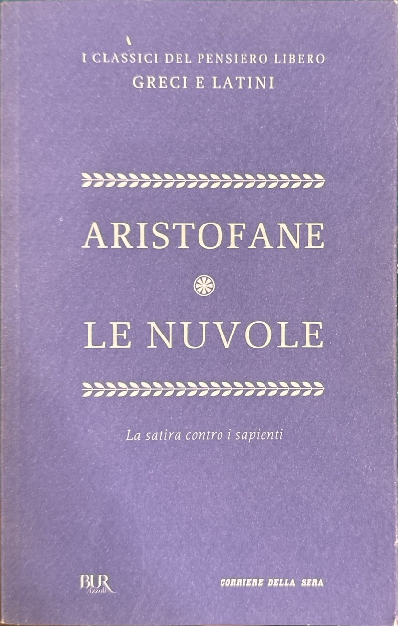 Le nuvole [La satira contro i sapienti]