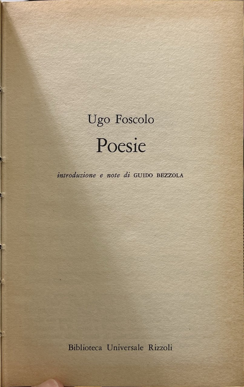 Poesie