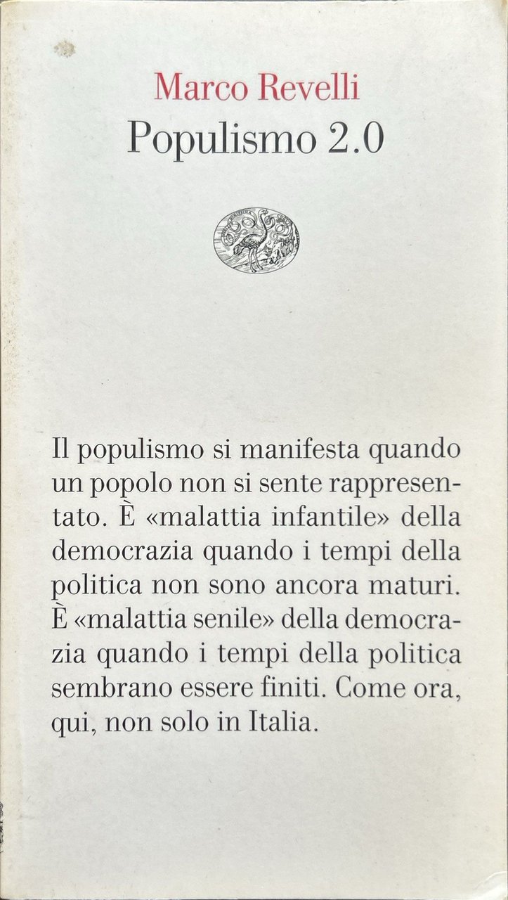 Populismo 2.0 | Immagine principale