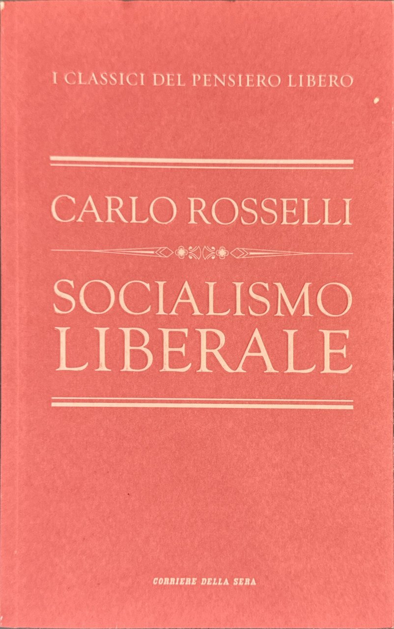 Socialismo liberale