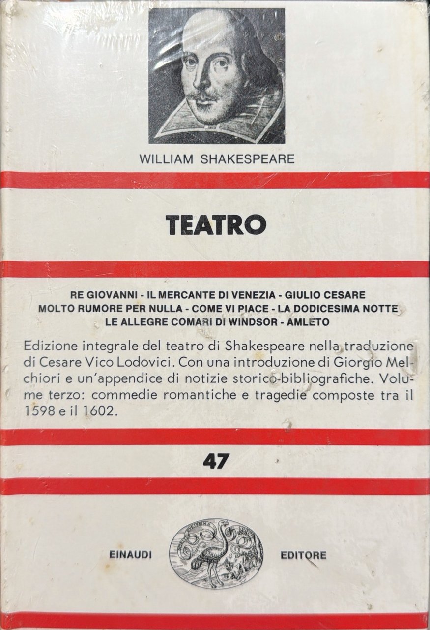 Teatro - Re Giovanni - Il mercante di Venezia - …